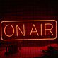 ON AIR LED-Neonschild für Studio und Broadcast