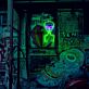Alienkopf LED-Neonschild für Bar Club