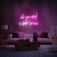 all you need is love brows LED-Neonschild für Wohnzimmer und Beauty Studio