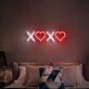 X ❤️ X ❤️ LED-Neonschild Schlafzimmer Wohnzimmer
