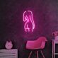 Frauenkörper Silhouette LED-Neonschild für Bar Wohnzimmer