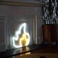 Flamme LED-Neonschild für Wohnzimmer und Bar