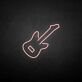 E-Gitarre LED-Neonschild Musikstudio Bar