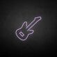 E-Gitarre LED-Neonschild Musikstudio Bar