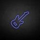 E-Gitarre LED-Neonschild Musikstudio Bar