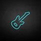 E-Gitarre LED-Neonschild Musikstudio Bar
