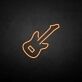 E-Gitarre LED-Neonschild Musikstudio Bar
