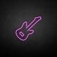 E-Gitarre LED-Neonschild Musikstudio Bar