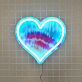 Herzsymbol LED-Neonschild für Wohnzimmer Schlafzimmer