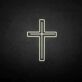 Christliches Kreuz LED-Neonschild für Kirche und Andachtsraum