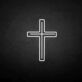Christliches Kreuz LED-Neonschild für Kirche und Andachtsraum