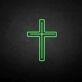 Christliches Kreuz LED-Neonschild für Kirche und Andachtsraum