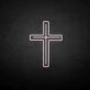 Christliches Kreuz LED-Neonschild für Kirche und Andachtsraum