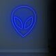 Alienkopf LED-Neonschild für Gaming und Bar