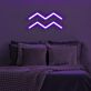 Wassermann Sternzeichen Symbol LED-Neonschild Wohnzimmer Bar
