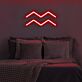 Wassermann Sternzeichen Symbol LED-Neonschild Wohnzimmer Bar