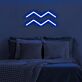 Wassermann Sternzeichen Symbol LED-Neonschild Wohnzimmer Bar