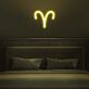 Widder Sternzeichen Symbol LED-Neonschild Wohnzimmer Schlafzimmer