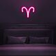Widder Sternzeichen Symbol LED-Neonschild Wohnzimmer Schlafzimmer