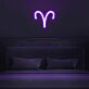 Widder Sternzeichen Symbol LED-Neonschild Wohnzimmer Schlafzimmer