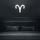 Widder Sternzeichen Symbol LED-Neonschild Wohnzimmer Schlafzimmer