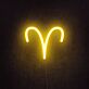 Widder Sternzeichen Symbol LED-Neonschild Wohnzimmer Schlafzimmer