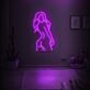 Silhouette einer Frau LED-Neonschild für Bar Club