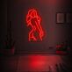Silhouette einer Frau LED-Neonschild für Bar Club