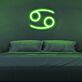 Krebs Sternzeichen Symbol LED-Neonschild Wohnzimmer Schlafzimmer