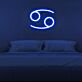 Krebs Sternzeichen Symbol LED-Neonschild Wohnzimmer Schlafzimmer