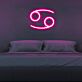 Krebs Sternzeichen Symbol LED-Neonschild Wohnzimmer Schlafzimmer
