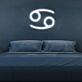 Krebs Sternzeichen Symbol LED-Neonschild Wohnzimmer Schlafzimmer