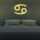 Krebs Sternzeichen Symbol LED-Neonschild Wohnzimmer Schlafzimmer