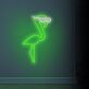 Flamingo mit Sonnenbrille LED-Neonschild Wohnzimmer Bar