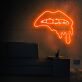 Lippen mit tropfendem Effekt LED-Neonschild für Bar Club