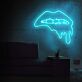 Lippen mit tropfendem Effekt LED-Neonschild für Bar Club