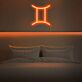 Zwillinge Sternzeichen Symbol LED-Neonschild Wohnzimmer Bar
