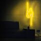 Händereichen Symbol LED-Neonschild Wohnzimmer Büro