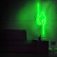 Händereichen Symbol LED-Neonschild Wohnzimmer Büro