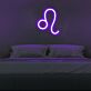 Löwe Sternzeichen Symbol LED-Neonschild Wohnzimmer Schlafzimmer