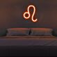Löwe Sternzeichen Symbol LED-Neonschild Wohnzimmer Schlafzimmer