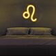 Löwe Sternzeichen Symbol LED-Neonschild Wohnzimmer Schlafzimmer