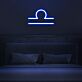 Waage Sternzeichen Symbol LED-Neonschild Wohnzimmer Bar