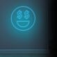 Smiley mit Dollarzeichen-Augen LED-Neonschild für Bar und Gaming