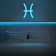 Fische Sternzeichen Symbol LED-Neonschild Wohnzimmer Schlafzimmer