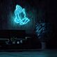 betende Hände LED-Neonschild für Wohnzimmer und Gebetsraum