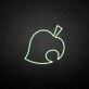Animal-Crossing-Blatt als LED-Neonschild