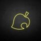 Animal-Crossing-Blatt als LED-Neonschild