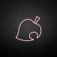 Animal-Crossing-Blatt als LED-Neonschild