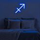 Schütze Sternzeichen Symbol LED-Neonschild Wohnzimmer Bar
